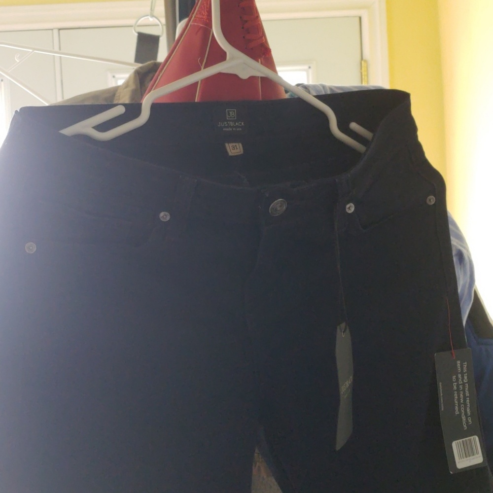 dark denim ankle skinny jeans